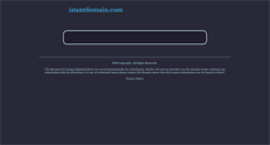 Desktop Screenshot of istantdomain.com